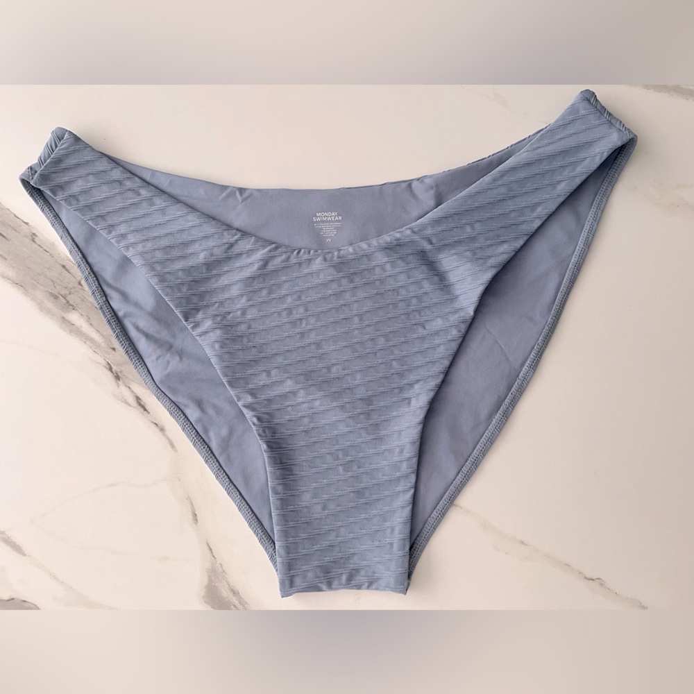 MONDAY SWIMWEAR (VV) Seychelles bottom Cerulean Blue Bikini XL